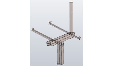 Sparkle solar power mounting assembly 