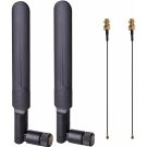 WiFi 8dBi Dual-Band Antenna with 15CM RP-SMA Pigtail Cables